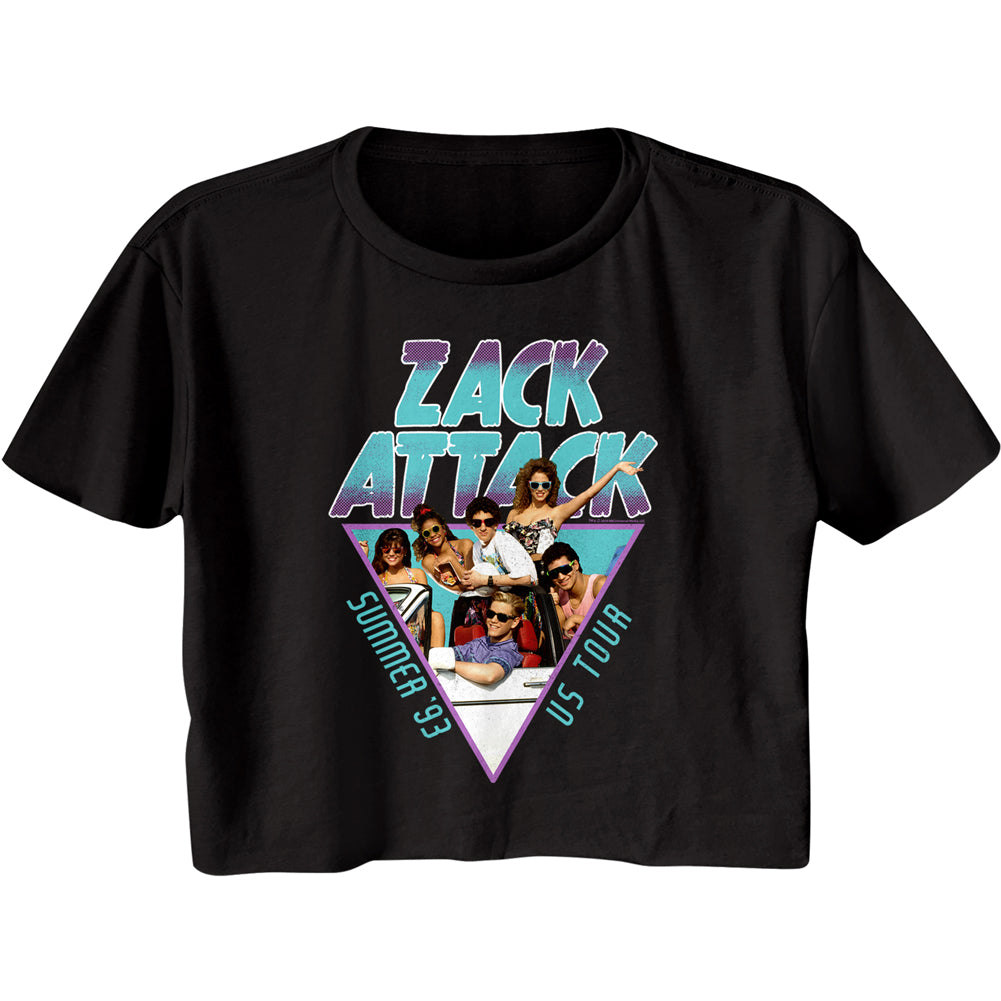 Saved By The Bell Summer Tour 93  Women's Festival Cali Crop