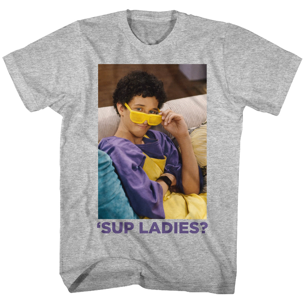 Saved By The Bell Sup Ladies Men's T-Shirt
