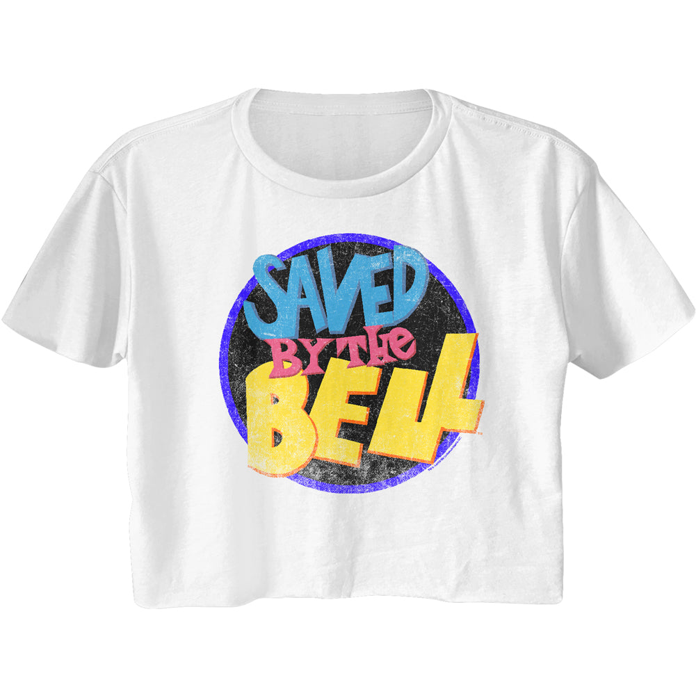 Saved By The Bell Sbtb Logo  Women's Festival Cali Crop
