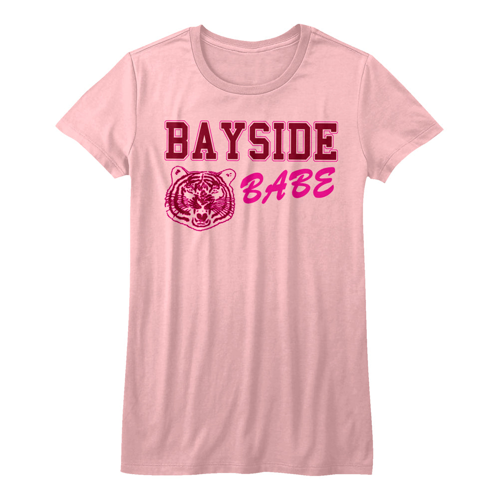 Saved By The Bell Bayside Babe Juniors T-Shirt