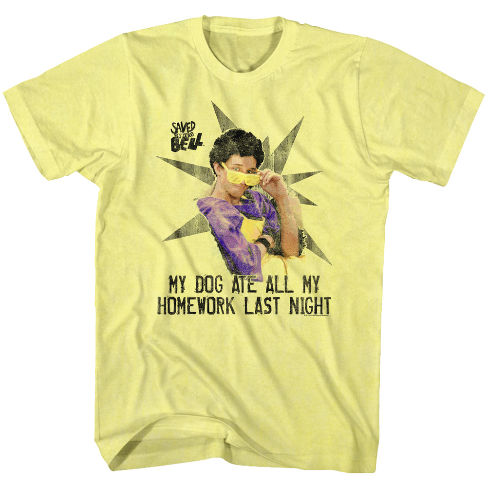 Saved By The Bell My Homework Men's T-Shirt