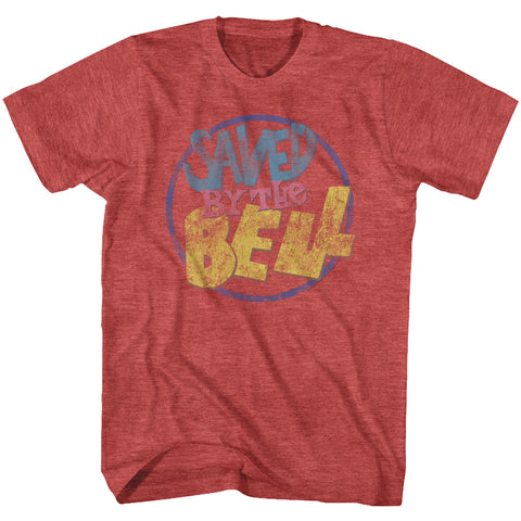 Saved By The Bell Distressed Logo Men's T-Shirt