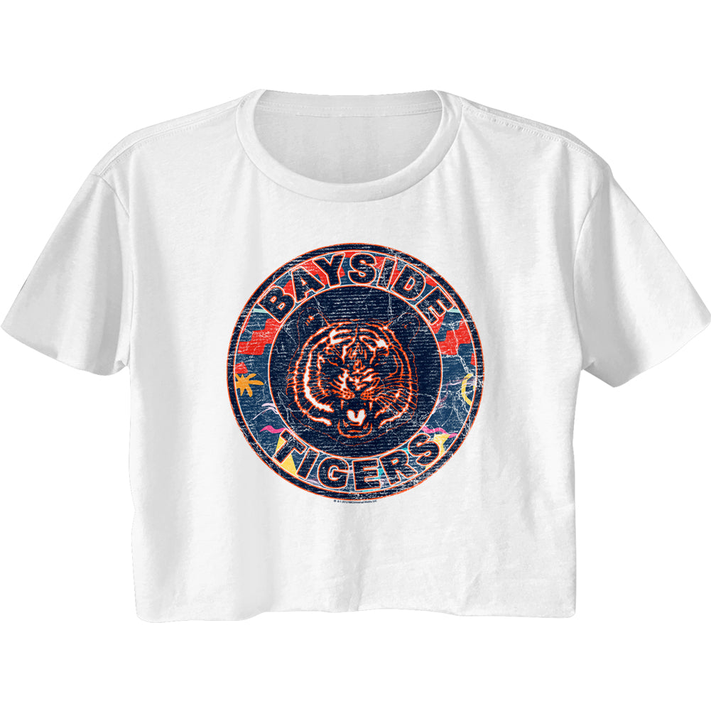 Saved By The Bell 80S Logo  Women's Festival Cali Crop