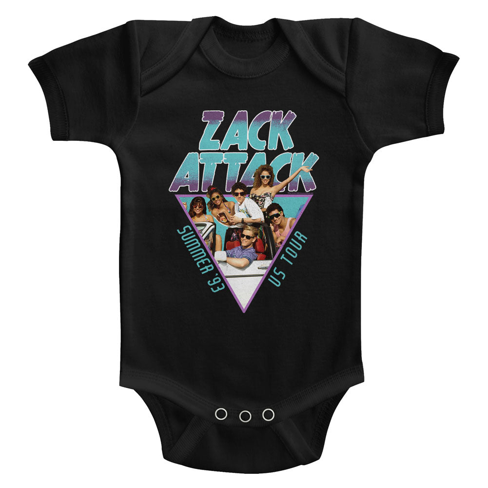 Saved By The Bell Summer Tour '93 Baby Bodysuit