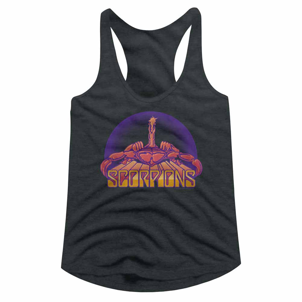 Scorpions Bright Scorpion Ladies Racerback