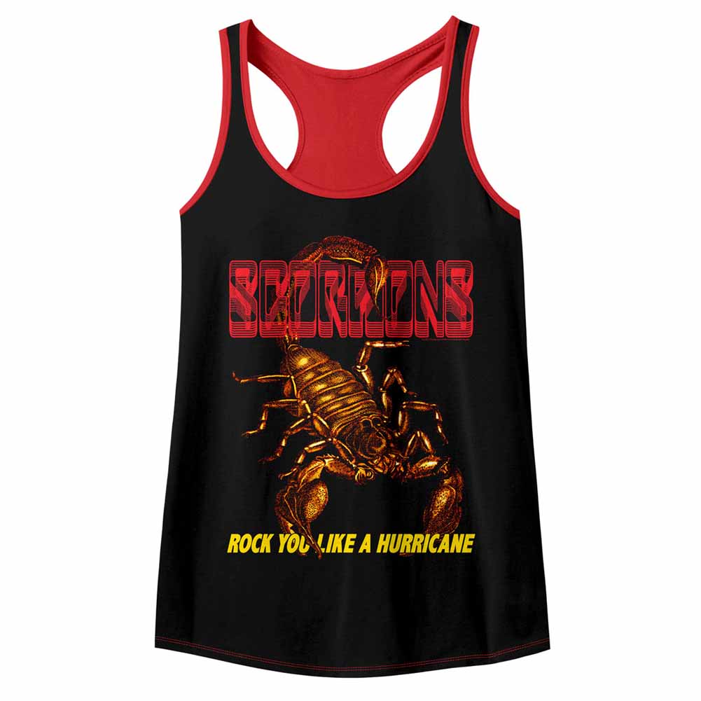 Scorpions Irl Ladies Color Block Racerback