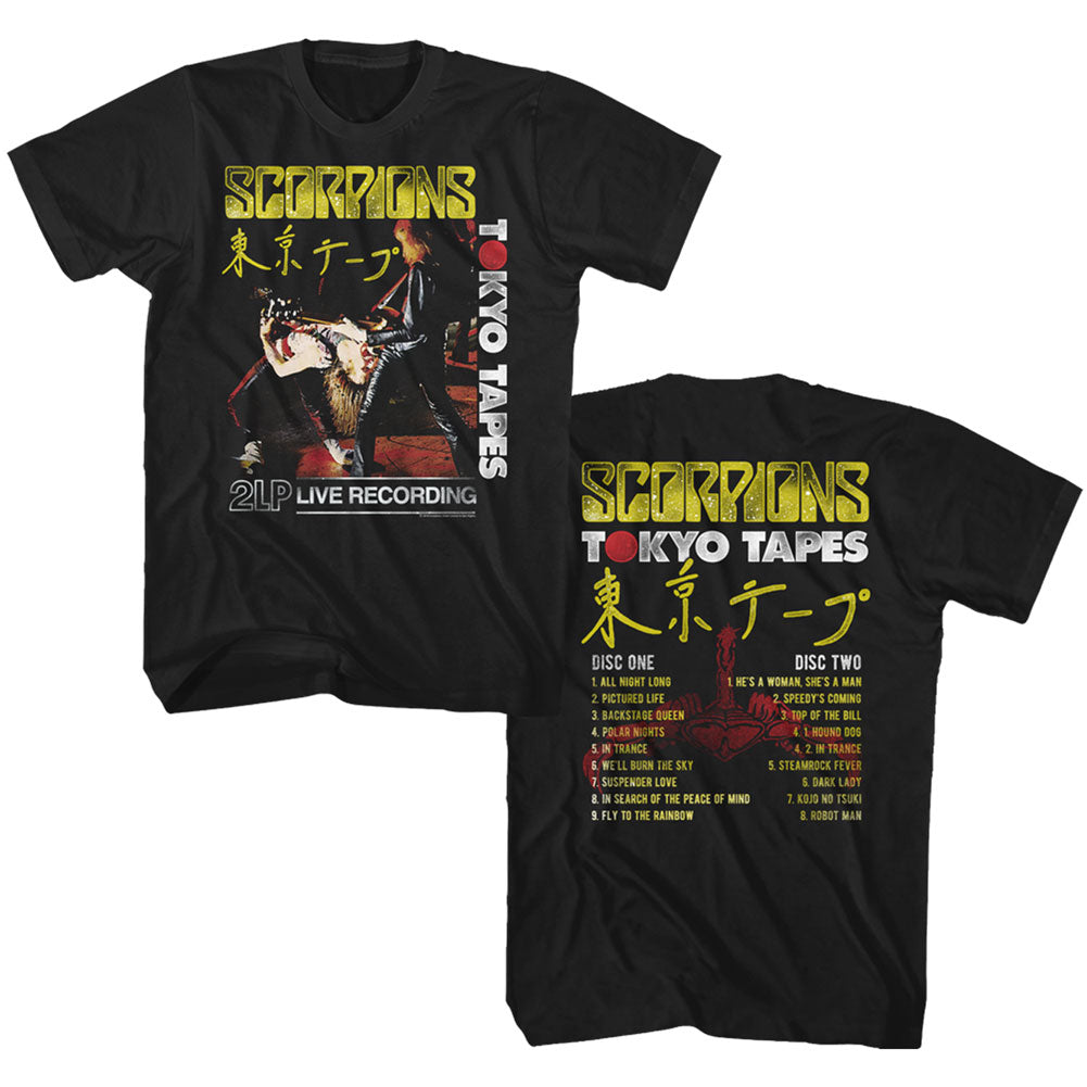 Scorpions Tokyo Tapes Adult T-Shirt