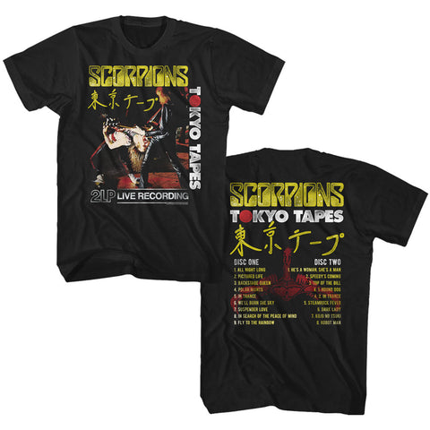 Scorpions Tokyo Tapes Adult T-Shirt