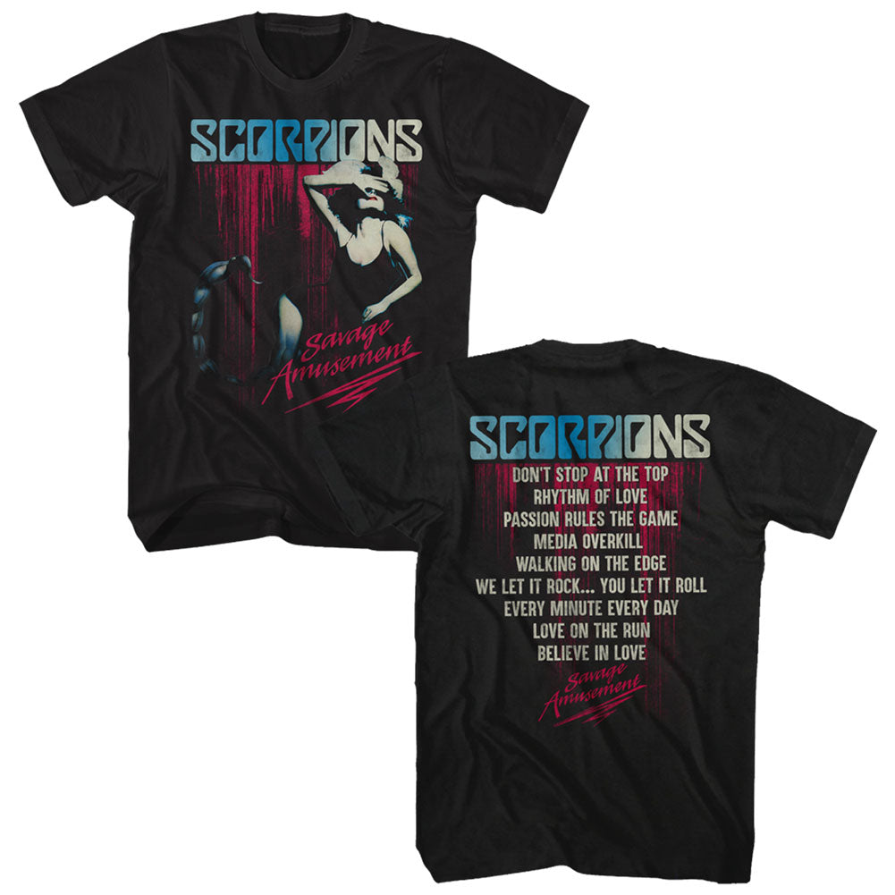 Scorpions Savage Amusement Adult T-Shirt