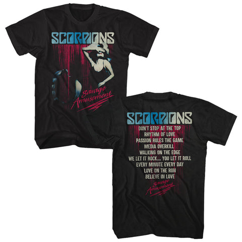 Scorpions Savage Amusement Adult T-Shirt