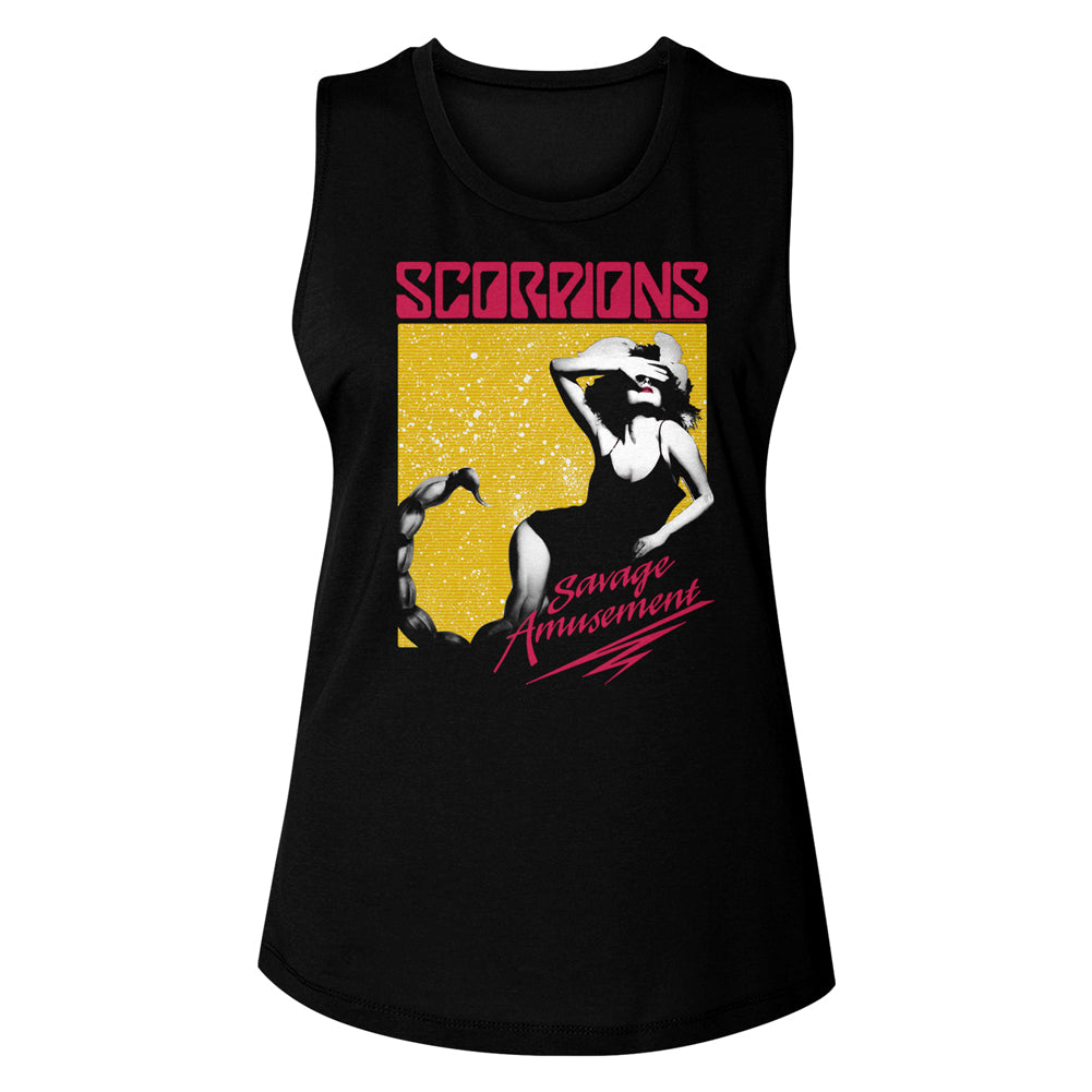 Scorpions Savage Square  Women's Tank