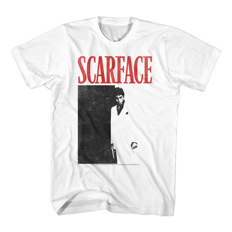 Scarface Black And Red Men's T-Shirt