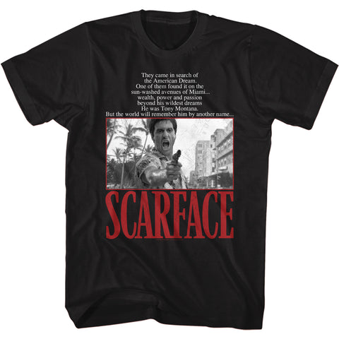 Scarface American Dream Quote Men's T-Shirt