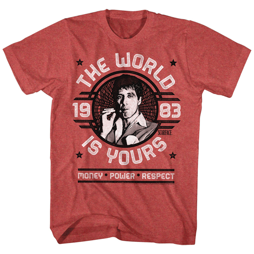 Scarface World Is Yours Emblem Men's T-Shirt