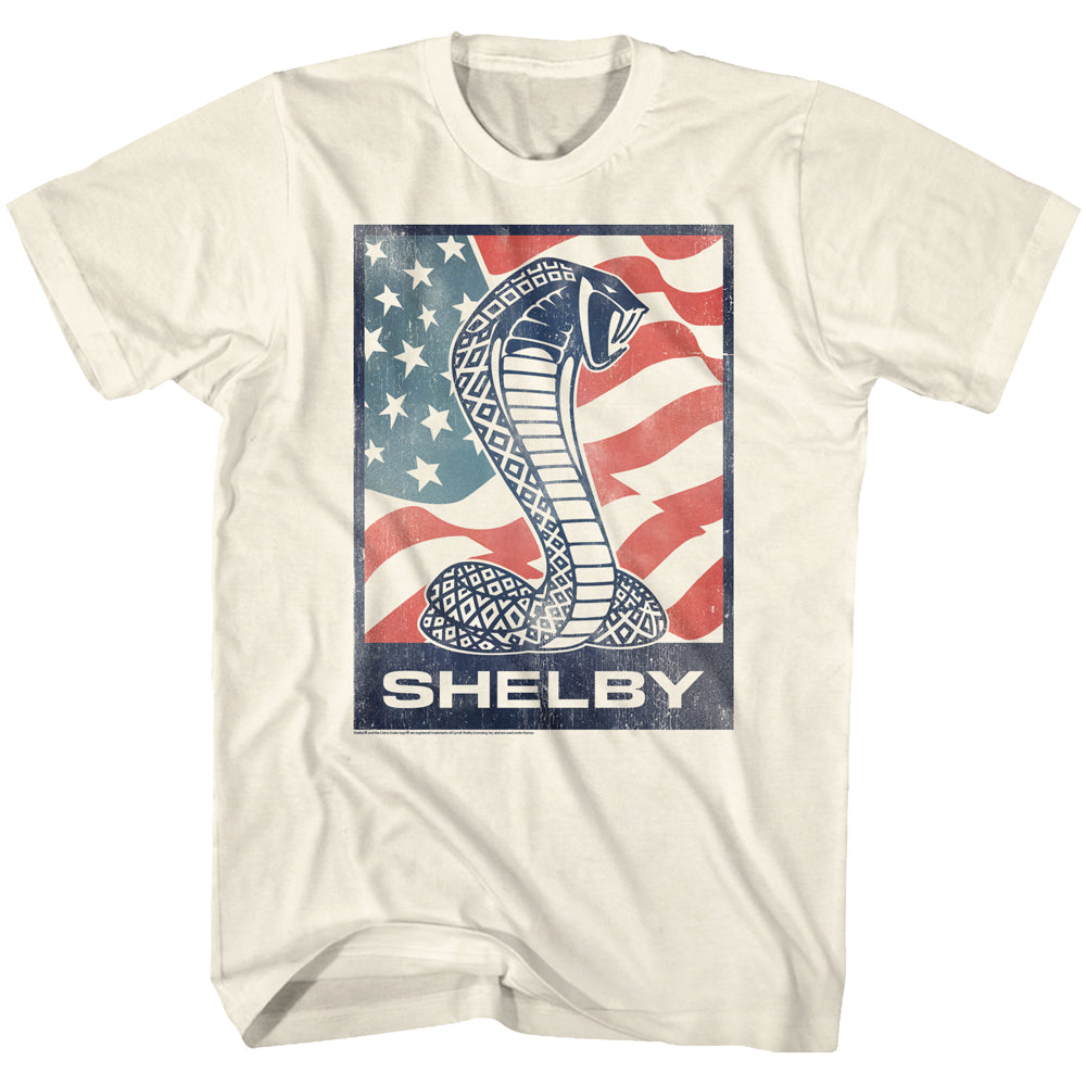 Carroll Shelby Flag Snake Men'S T-Shirt