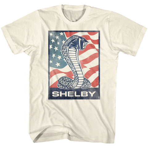 Carroll Shelby Flag Snake Men'S T-Shirt