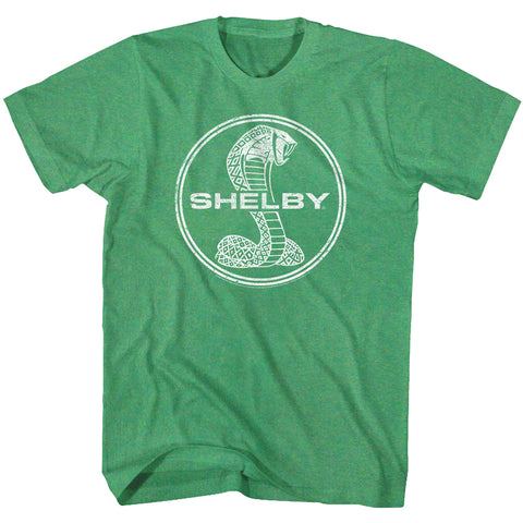 Carroll Shelby Circle Monochrome Men'S T-Shirt
