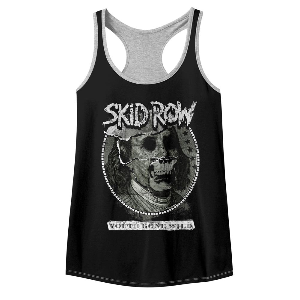 Skid Row Dead Benji Ladies Color Block Racerback