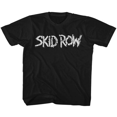 Skid Row Whitish Logo Youth T-Shirt