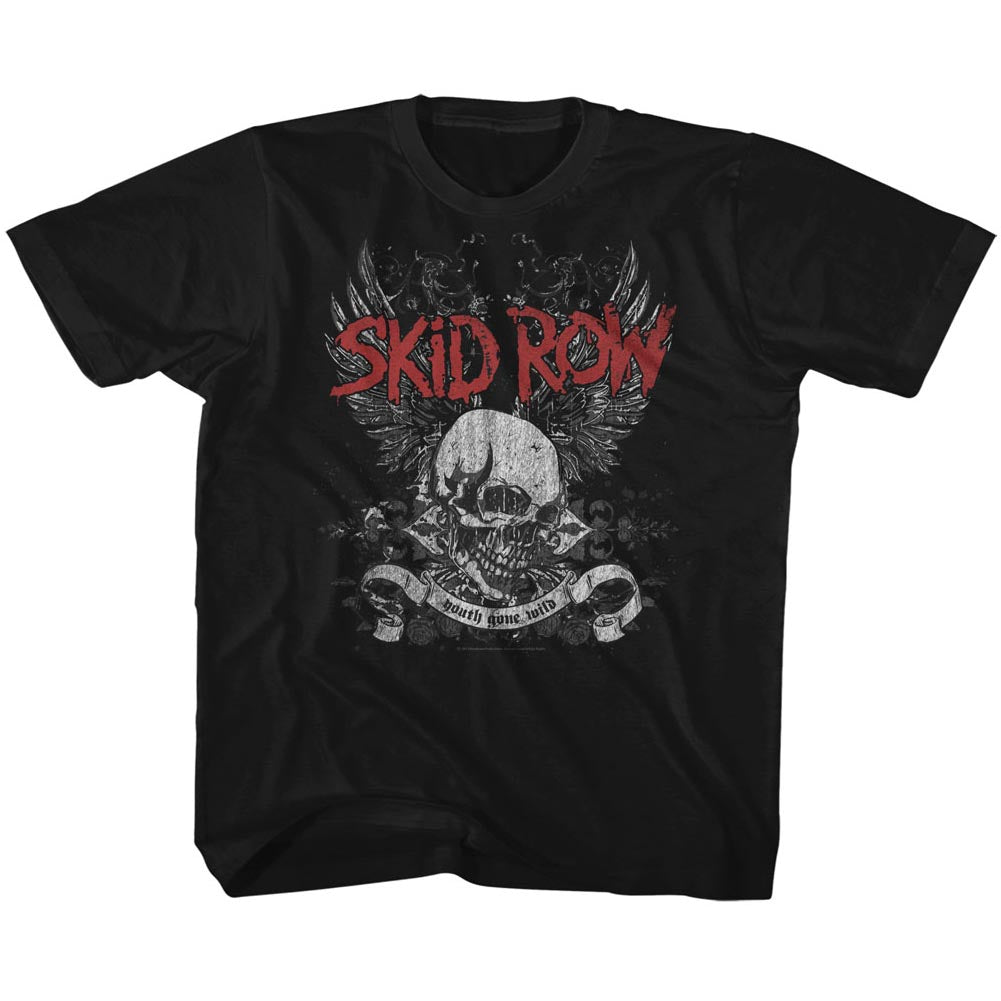 Skid Row Skul & Wings Toddler T-Shirt