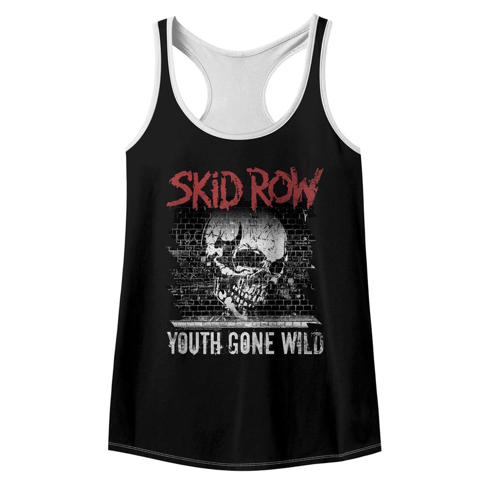 Skid Row Graffiti Gone Wild Ladies Color Block Racerback