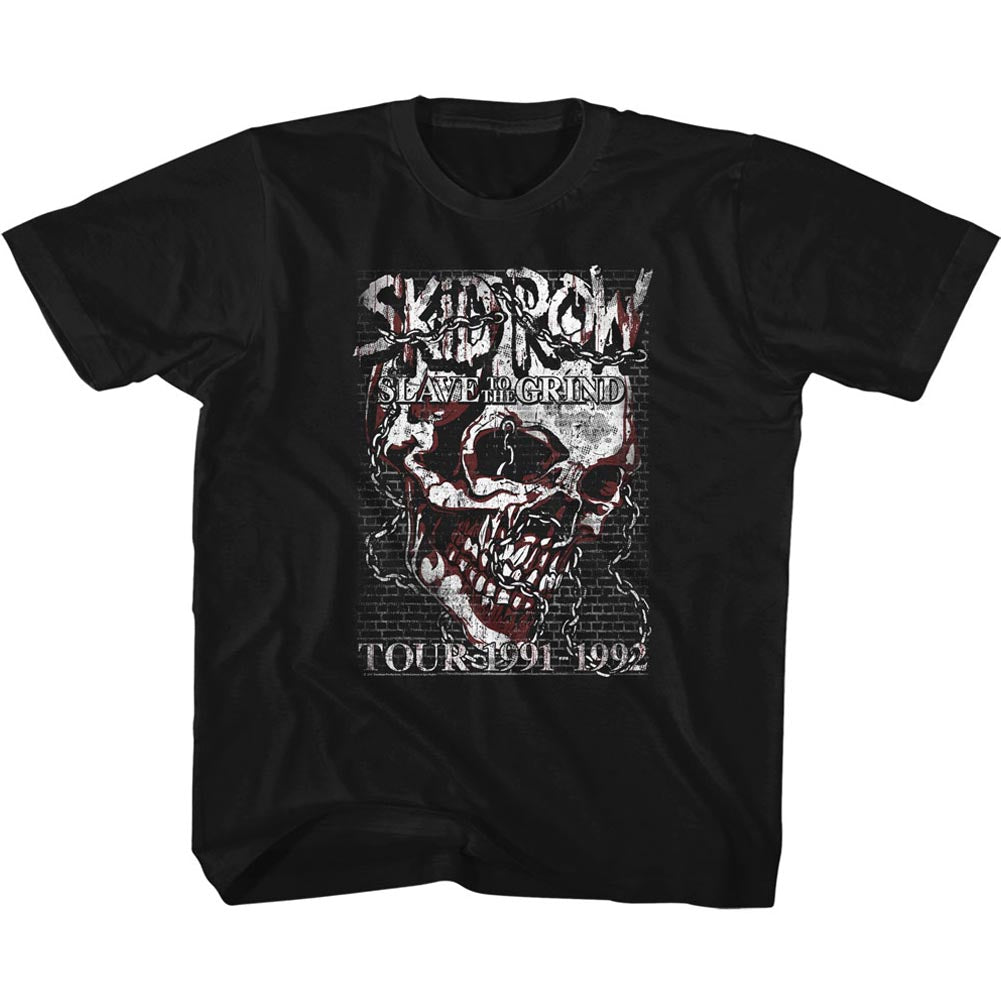 Skid Row Skull Chain Toddler T-Shirt