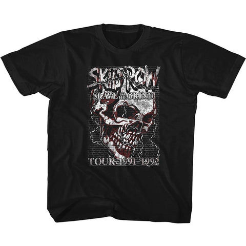 Skid Row Skull Chain Toddler T-Shirt