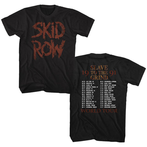 Skid Row Sttg 91 Adult T-Shirt