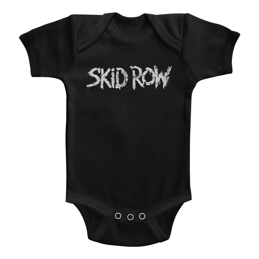 Skid Row Whitish Logo Infant Bodysuit