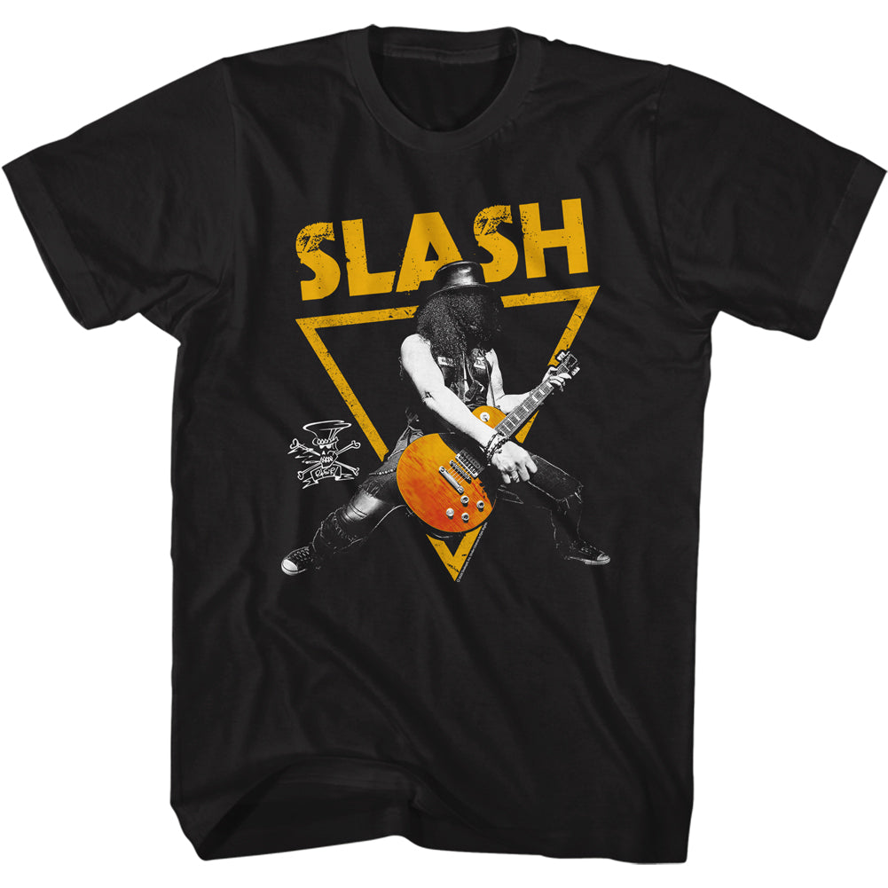 Slash Gold Triangle Men's T-Shirt