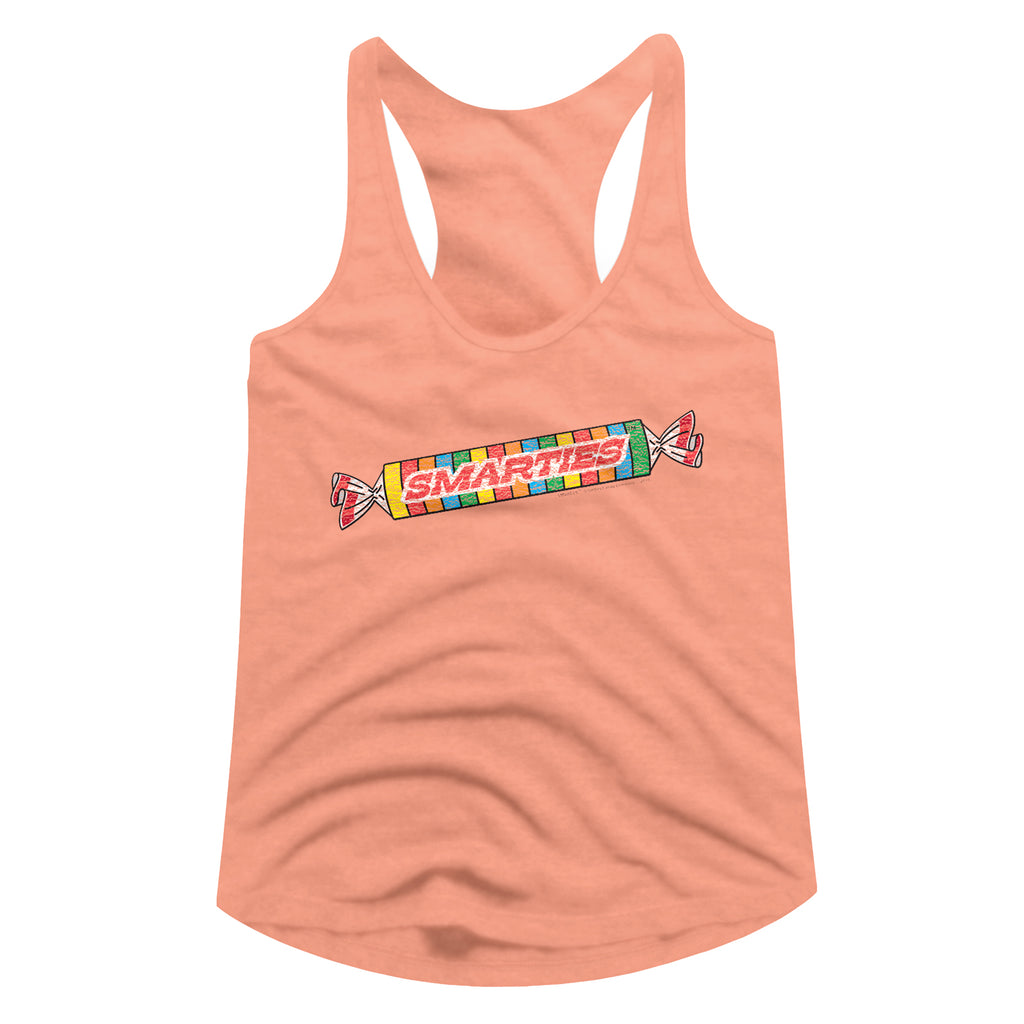 Smarties Logo Ladies Racerback