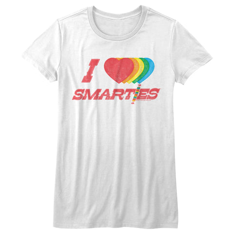 Smarties Hearts Ladies T-Shirt