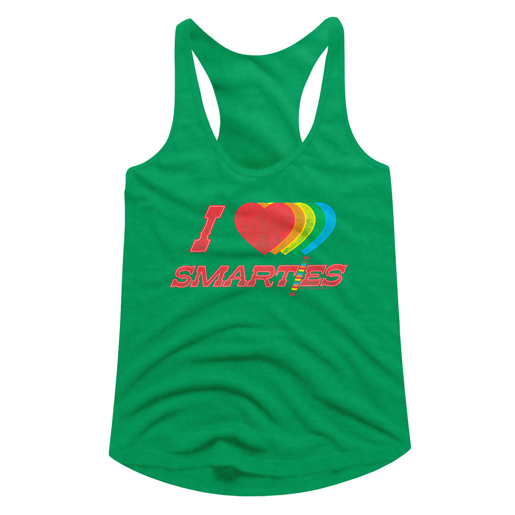 Smarties Hearts Ladies Racerback