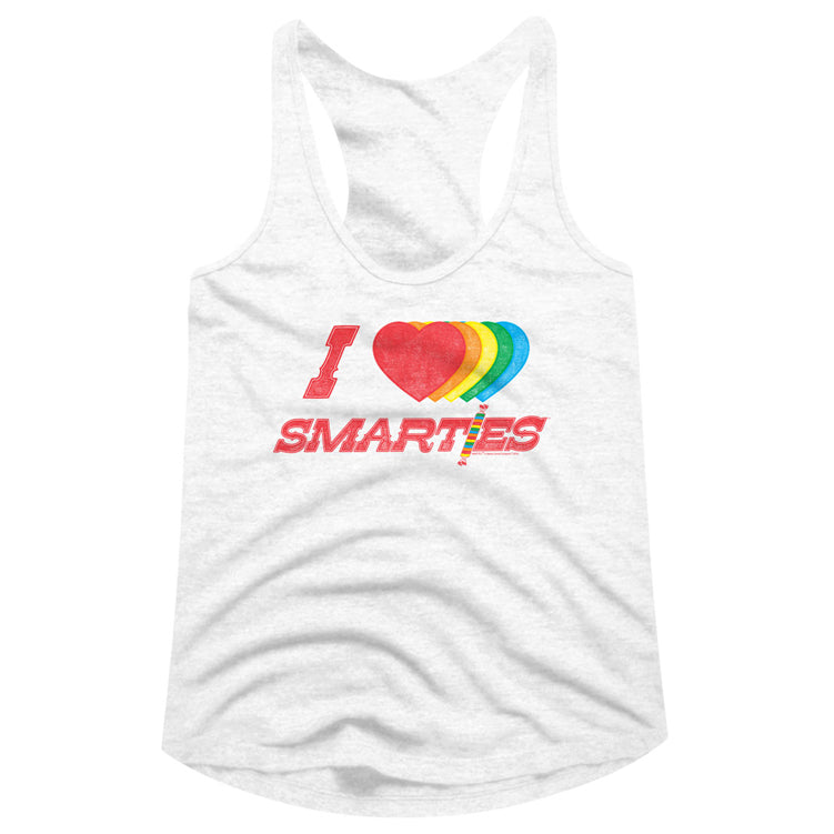 Smarties Hearts Ladies Racerback