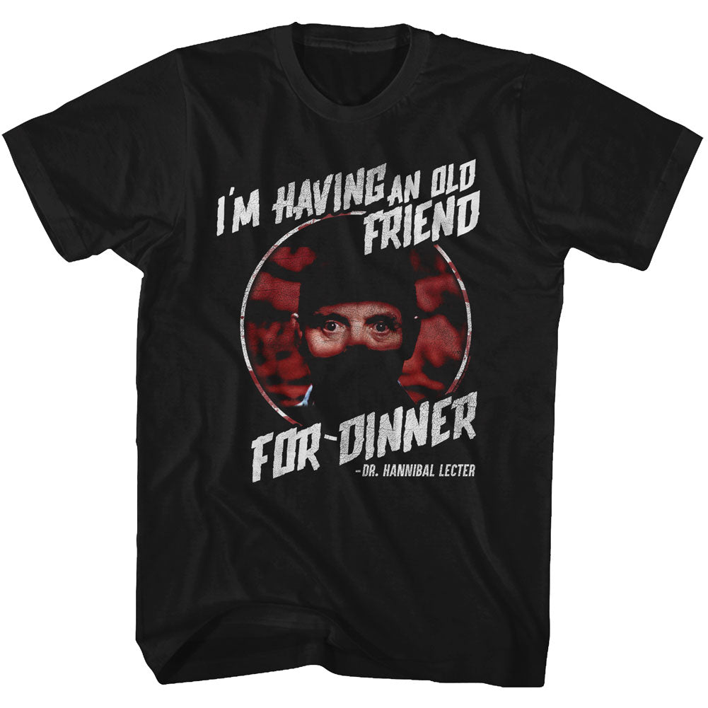 Silence Of The Lambs Friend For Dinner Men's T-Shirt