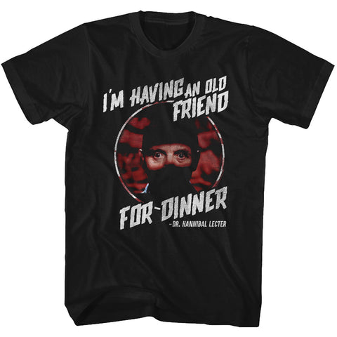 Silence Of The Lambs Friend For Dinner Men's T-Shirt