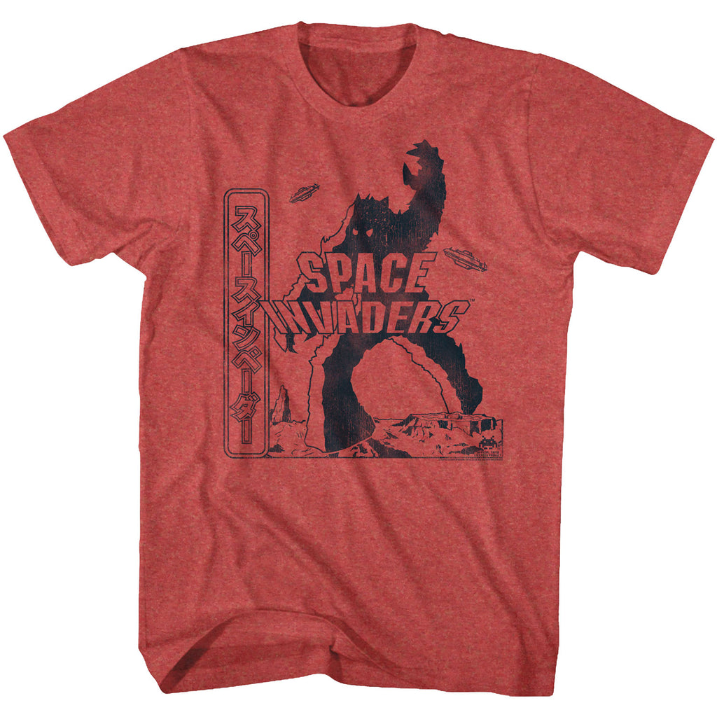 Space Invaders Monochrome Men's T-Shirt