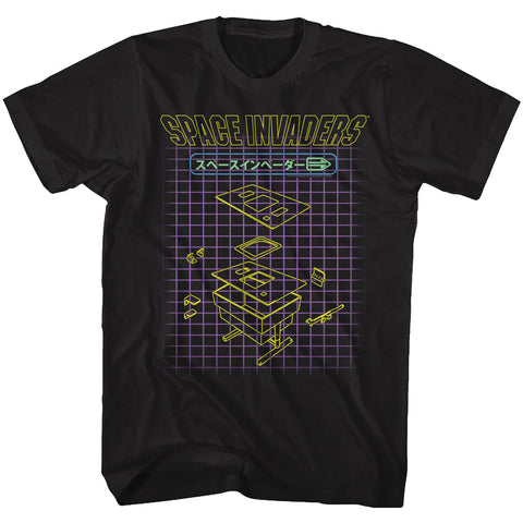 Space Invaders Machine Press Men's T-Shirt