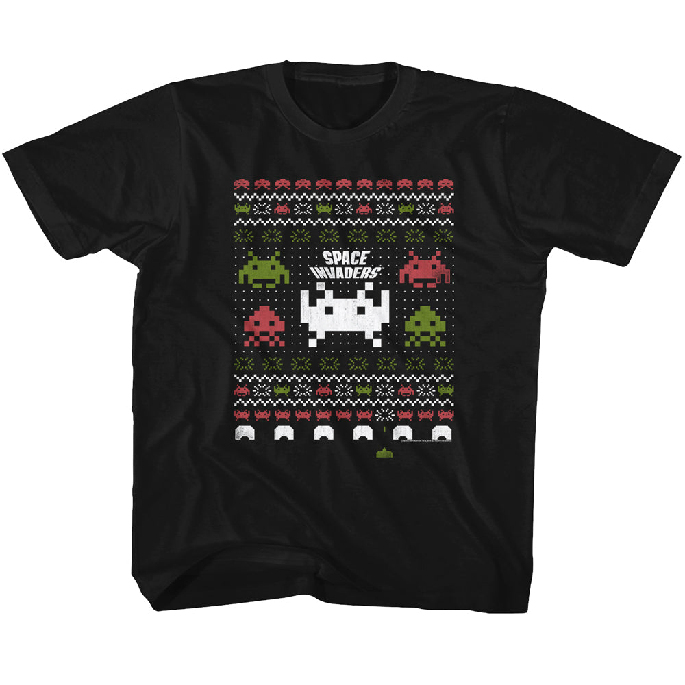 Space Invaders Space Xmas Toddler T-Shirt