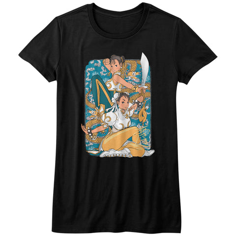 Street Fighter Dual Chun Li Women's T-Shirt