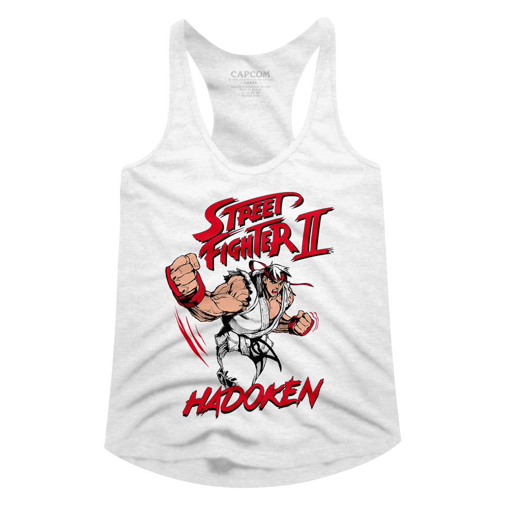 Street Fighter Hadoken Women's Racerback