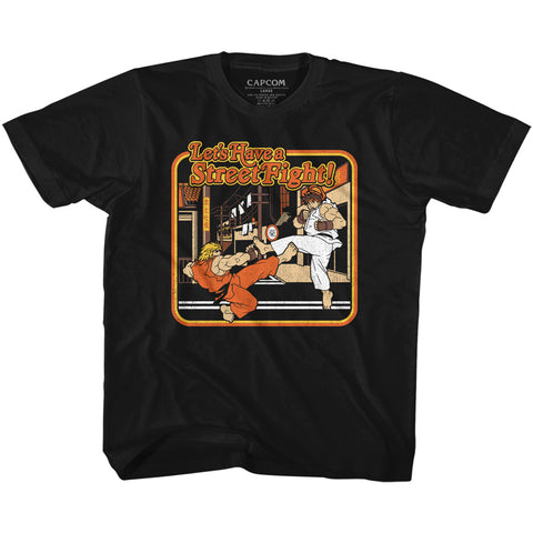 Street Fighter Storybook Style Youth T-Shirt