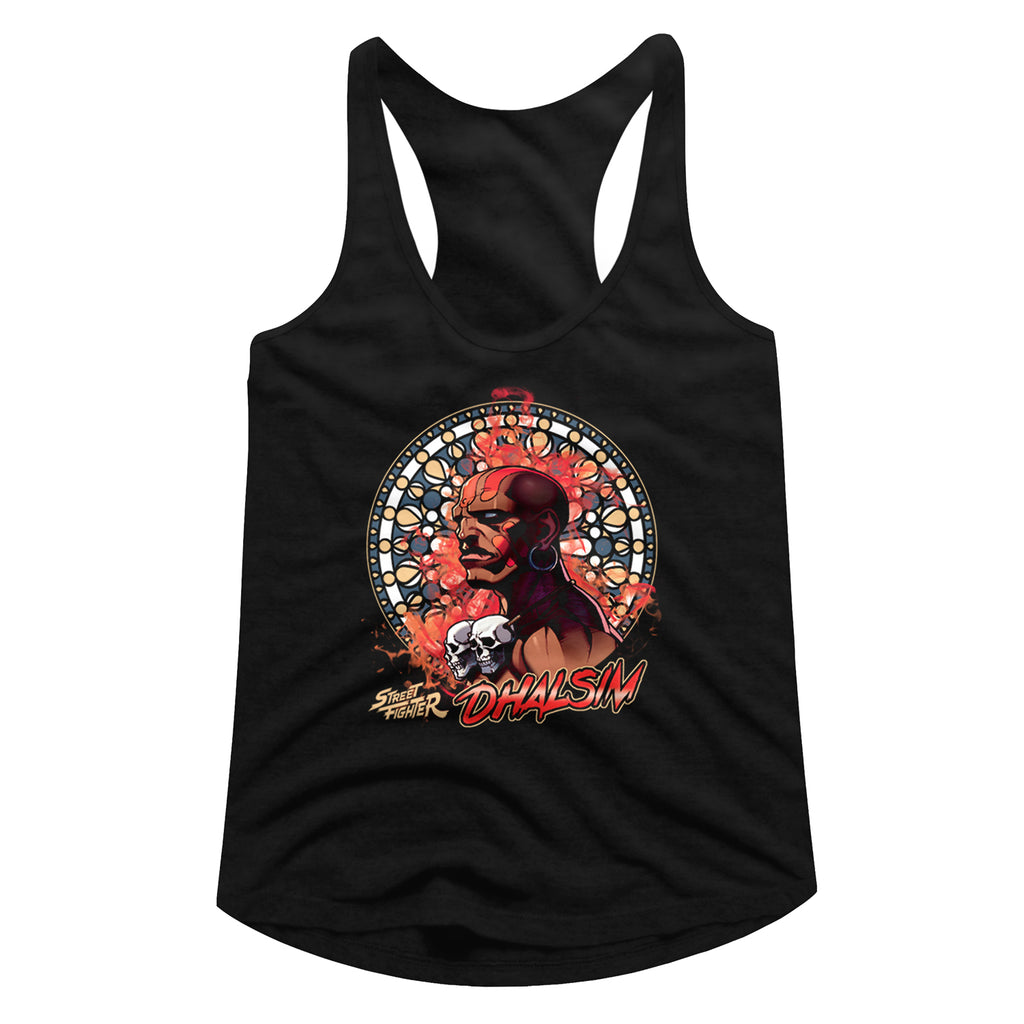 Street Fighter Dhalsim Women's Racerback