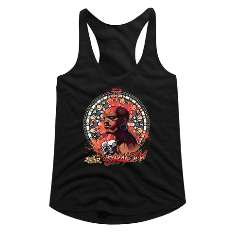 Street Fighter Dhalsim Women's Racerback
