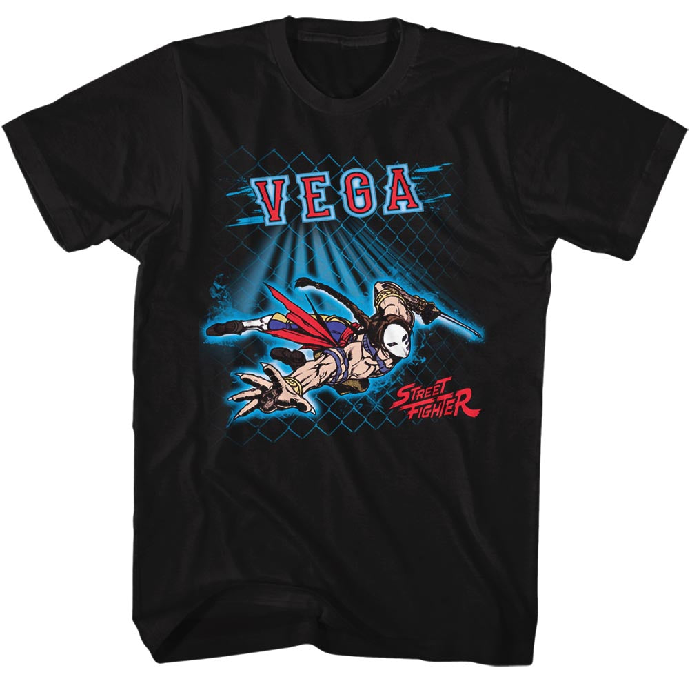 Street Fighter Vega Fence Men's T-Shirt