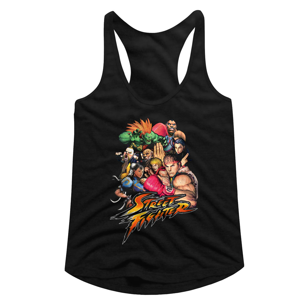 Street Fighter Stftr Women's Racerback