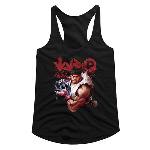 Street Fighter More Women's Racerback