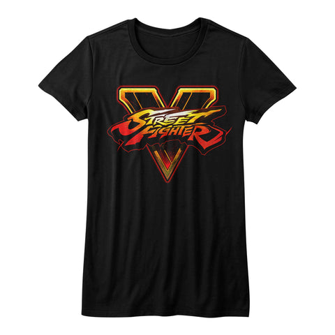 Street Fighter Sfv Logo Women's T-Shirt