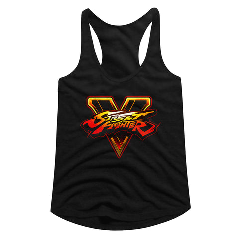 Street Fighter Sfv Logo Women's Racerback