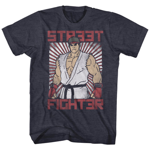 Street Fighter Block Print Men's T-Shirt